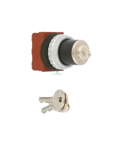 Siemens 3SB11004LB20 Wahlschalter 01 mit Schlüssel